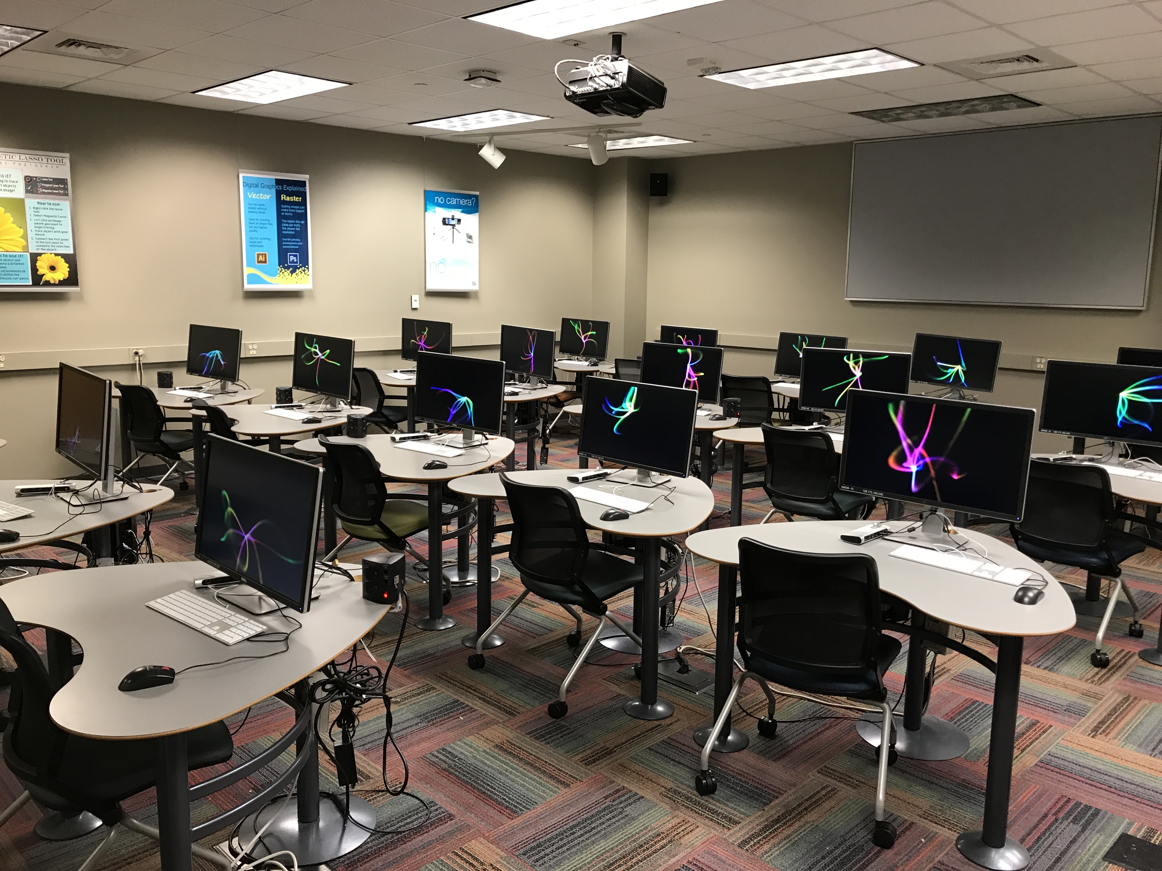 Mac Room at library